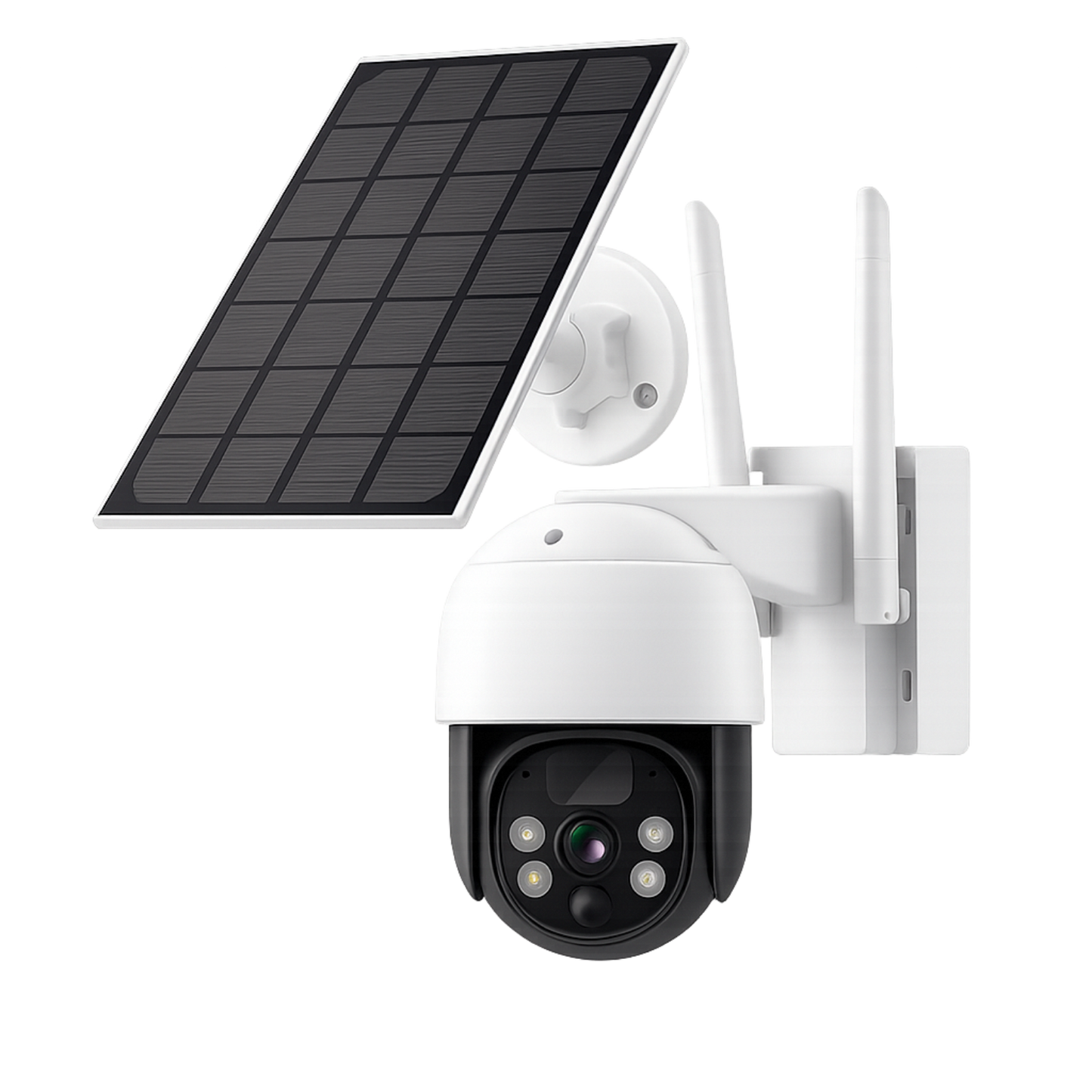 Solar 4MP Funk 360° Single Cam / WLAN Kamera kompatibel mit Video NVR Monitor
