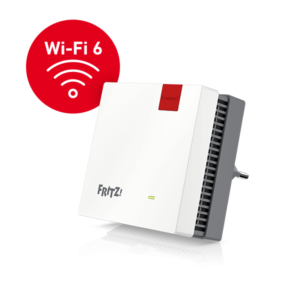 Fritz Repeater 1200AX Wi-Fi 6 mit Gigabit-LAN-Anschluss