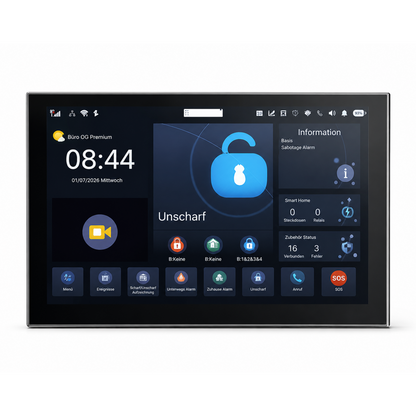 Safe2Home Premium Profi Funk Alarmanlage WLAN / GSM - Komplettset klein