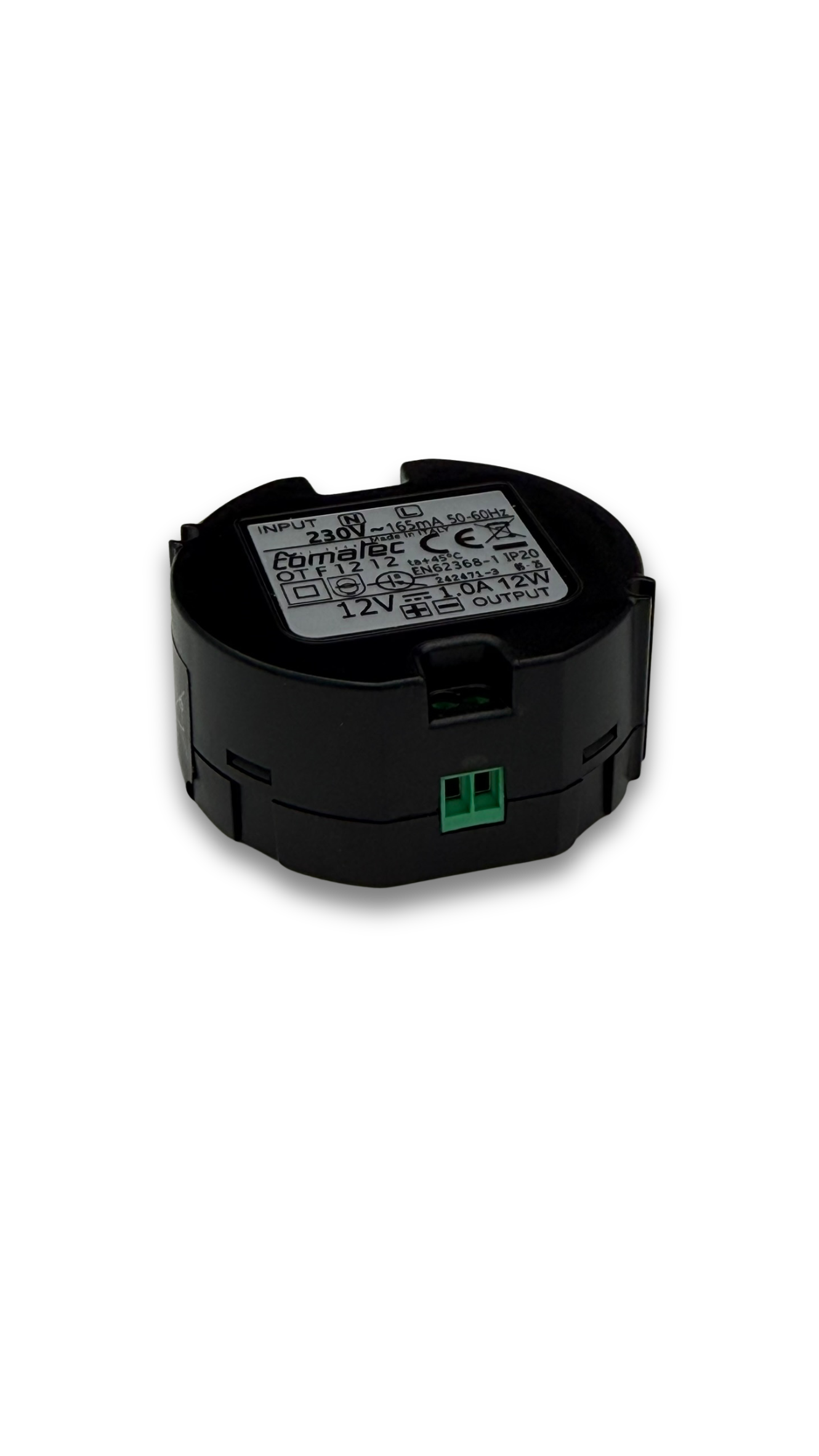 Wand Unterputz Netzteil 230V auf 12V 1A DC - Basis oder Kameras - Safe2Home