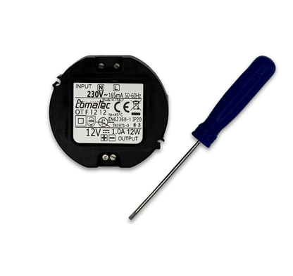 Wand Unterputz Netzteil 230V auf 12V 1A DC - Basis oder Kameras - Safe2Home