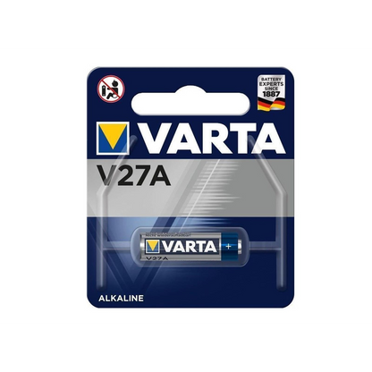Safe2Home Varta V27A Batterie für die Fernbedienung mit Antenne - Serie SP110 / SP210 / SA100 VARTA LR27 / A27 (V27A) MN27