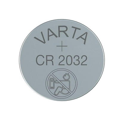Varta Knopfzelle CR2032 (6032) Lithium-Knopfzelle für Türsensor Serie SP310 - 3 Volt - nicht wiederaufladbar