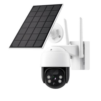 Solar 4MP Funk 360° Single Cam / WLAN Kamera kompatibel mit Video NVR Monitor