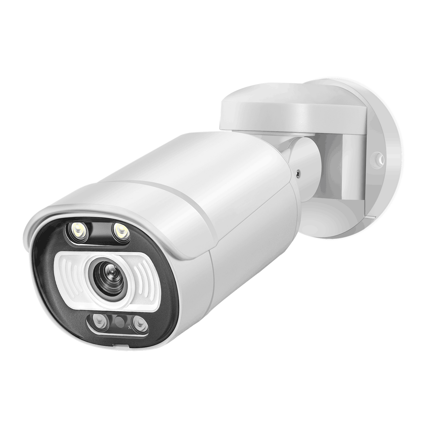 5MP Full HD POE PT (schwenkbar) Überwachungskamera mit Nachtsicht / Bewegungserkennung / Aufzeichnung für Safe2Home POE Videoüberwachungs Set