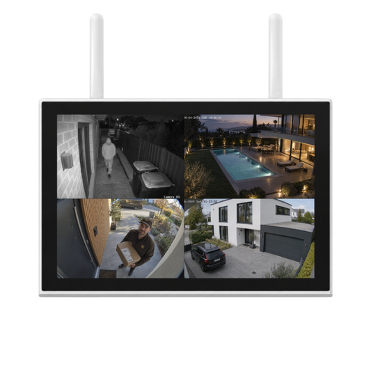Funk NVR Rekorder Touch Monitor HD 10 Kanal