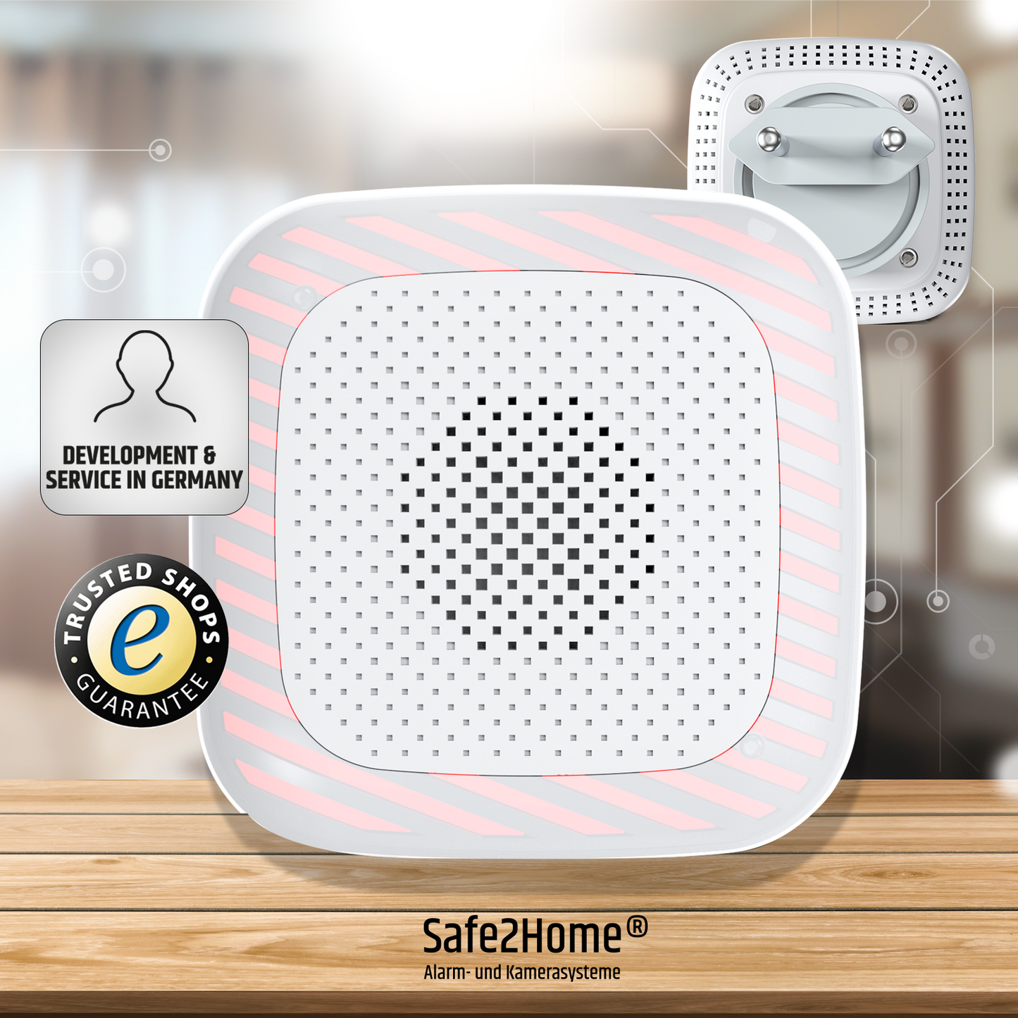 Innensirene / Repeater 230 Volt - SP310 - Safe2Home