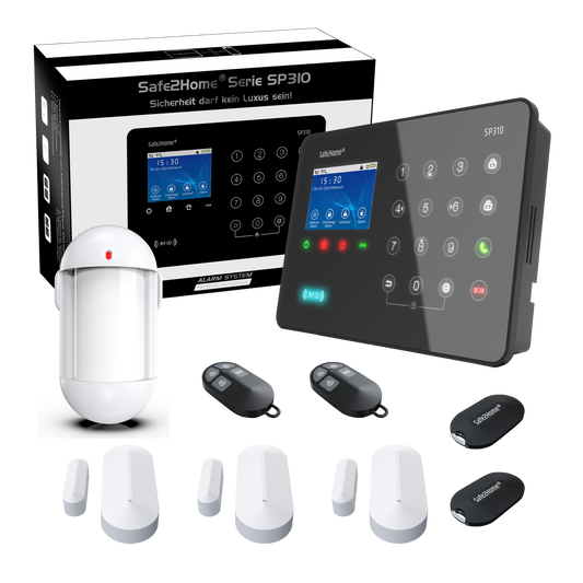 SP310 Funk Alarmanlage WLAN / LTE4G - Komplettset klein tierimmun - Safe2Home
