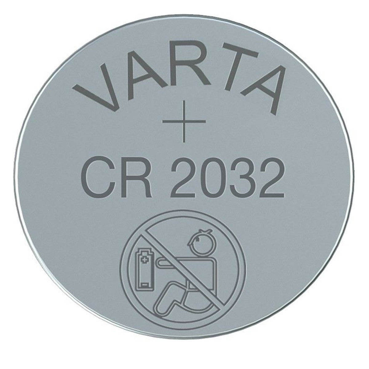 Varta Knopfzelle CR2032 (6032) Lithium-Knopfzelle für Türsensor Serie SP310 - 3 Volt - nicht wiederaufladbar - Safe2Home