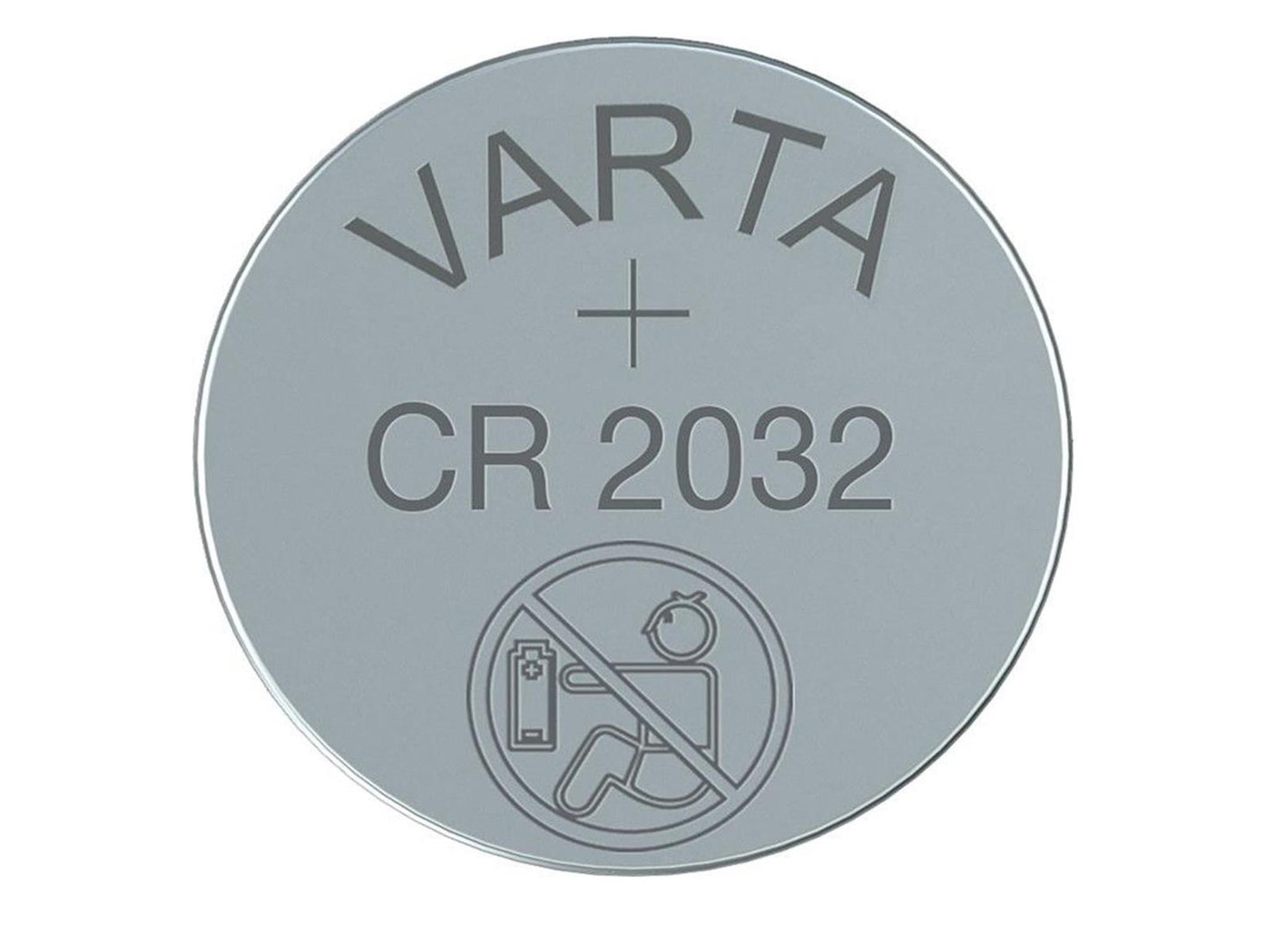 Varta Knopfzelle CR2032 (6032) Lithium-Knopfzelle für Türsensor Serie SP310 - 3 Volt - nicht wiederaufladbar - Safe2Home
