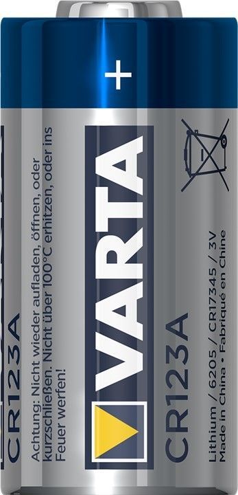 Varta CR123A 2er-Set Professional Lithium Batterie 3 V für Bewegungsmelder Serie SP310 Safe2Home - Safe2Home