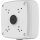 Kamera Montagesockel Eckig zum Verstauen aller Kabel für Funk / POE Kameras - Wasserfest - Videokamera / Überwachungskamera Montagebox Weiß