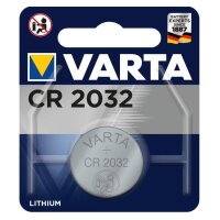 Varta Knopfzelle CR2032 (6032) Lithium-Knopfzelle für Türsensor Serie SP310 - 3 Volt - nicht wiederaufladbar